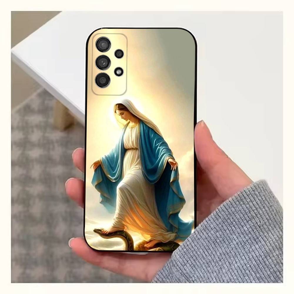 

Virgin De Guadalupe Case For Samsung S23,S25,S20,S10,S9,S21,S24,S22,Ultra,FE,Plus,Lite,Soft Silicone Black SamsungS10Plus
