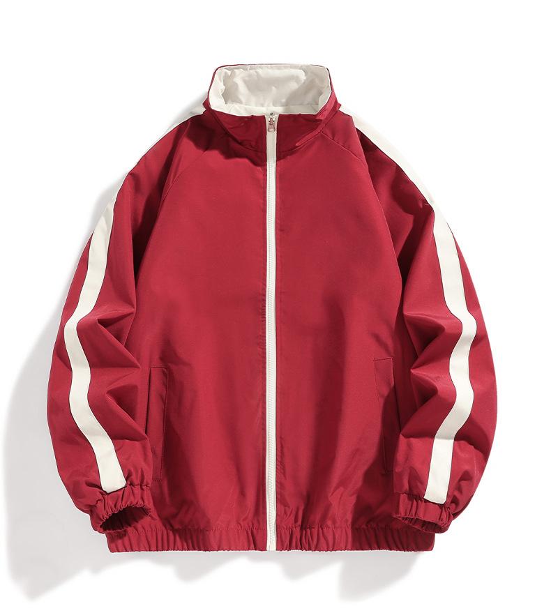 Pánská oboustranná ležérní sportovní bunda: Jaro/Podzim Korejský Styl