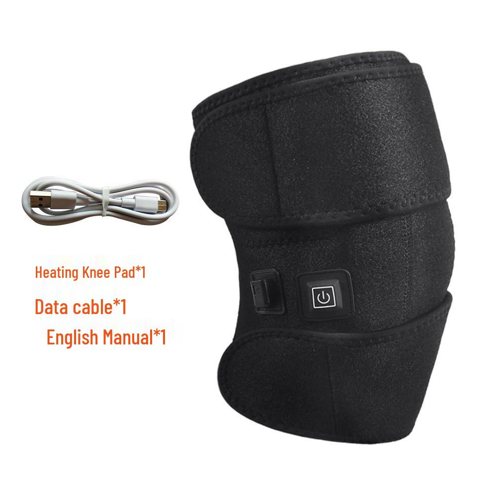 Electric Heating Knee Pads: Winter Joint Warmers with Mugwort Hot Compress for Cold Legs