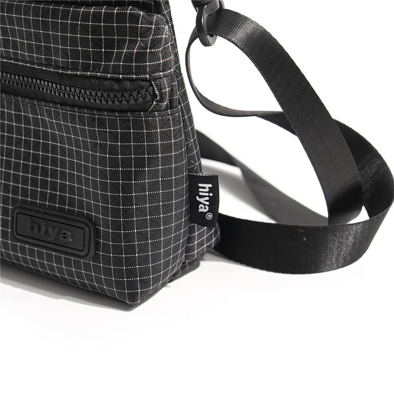 Water-repellent Outdoor Crossbody Bag Lightweight Shoulder Bag Commuter Small Square Bag