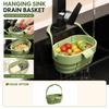 Wall-mounted Sink Draining Basket