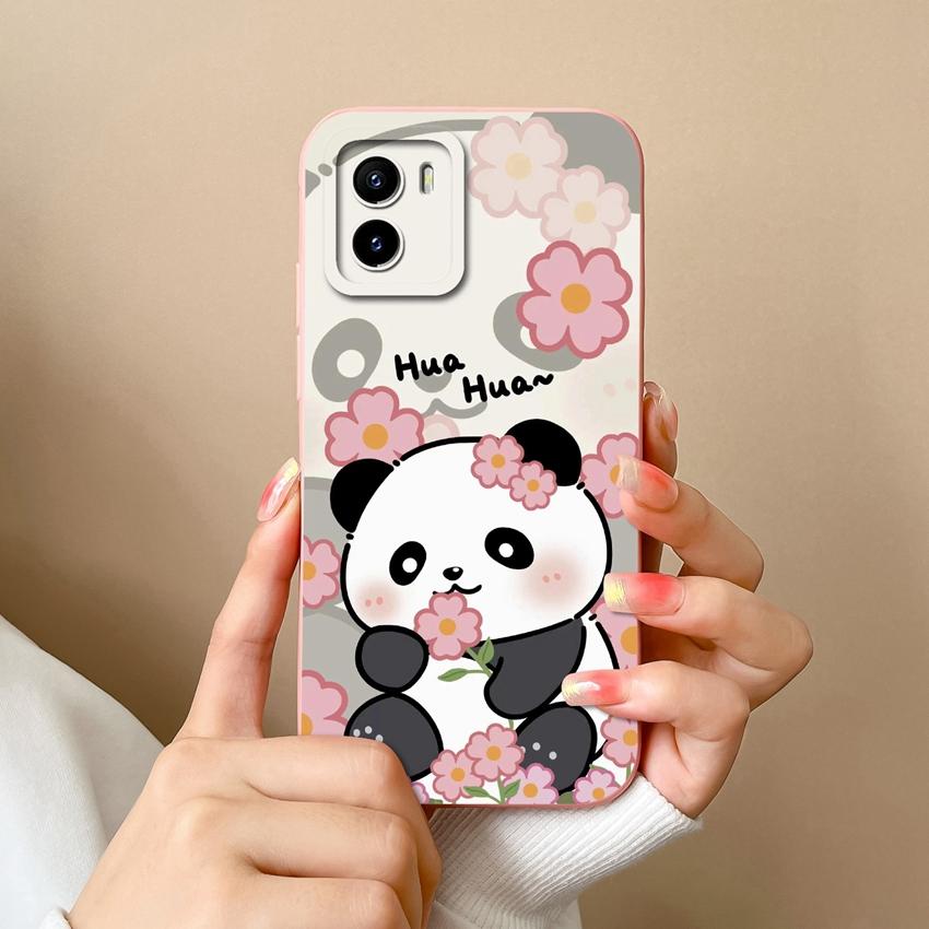 Pro Vivo Y01 Y02 Y02t Y03t Y16 Y17 Y18 Pouzdro na telefon Krásný Malý Květinový Vzor Silikonový Měkký Kryt Ochranná Fólie na Displej Kryt proti Pádu Pro Kryty Vivo