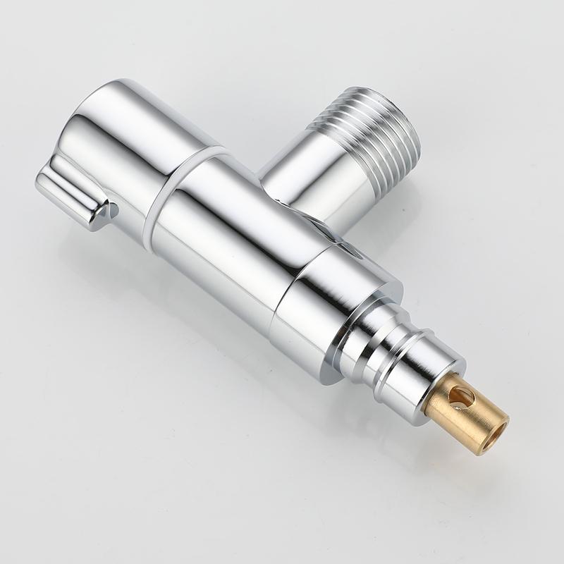 Gun Grey Special Washing Machine Faucet Angle Valve Copper Narrow Mini Water Stop Valve Full Automatic Ultra Short Mini Faucet