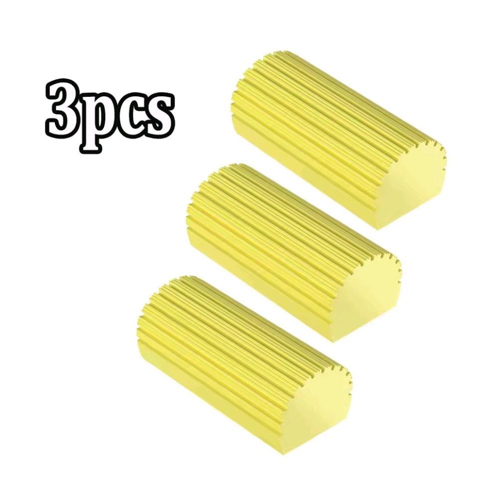 3Pcs Damp Clean Duster Sponge Reble Detailing Wash Brush Tool Home Universal