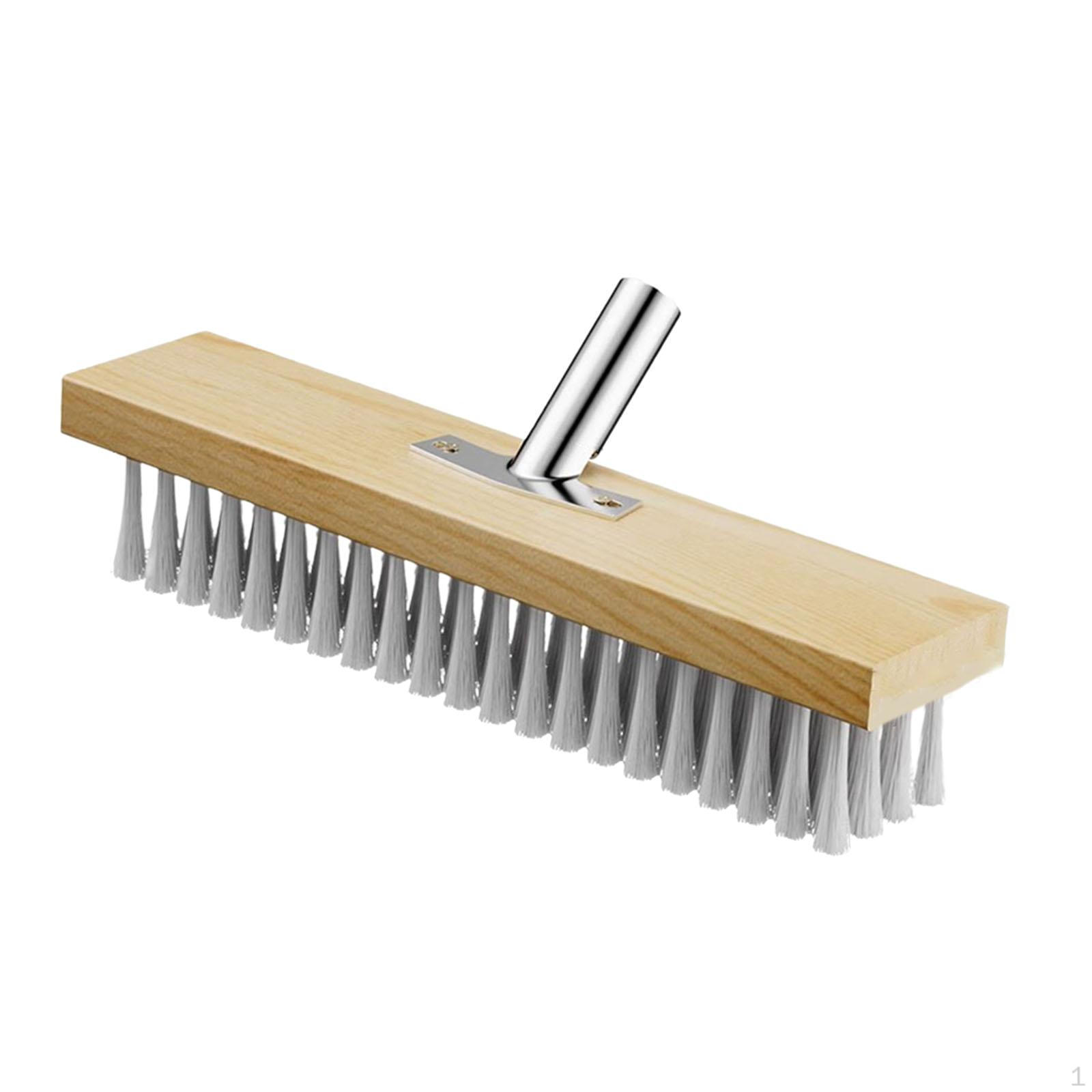 

Щетка для чистки палубы, скребок для грубой ржавчины на полу, скруббер из полипропилена для плитки 30cm