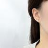 Dieuamour [12Pack] Daily Cubic Pearl (Flower) Layered Earring Set