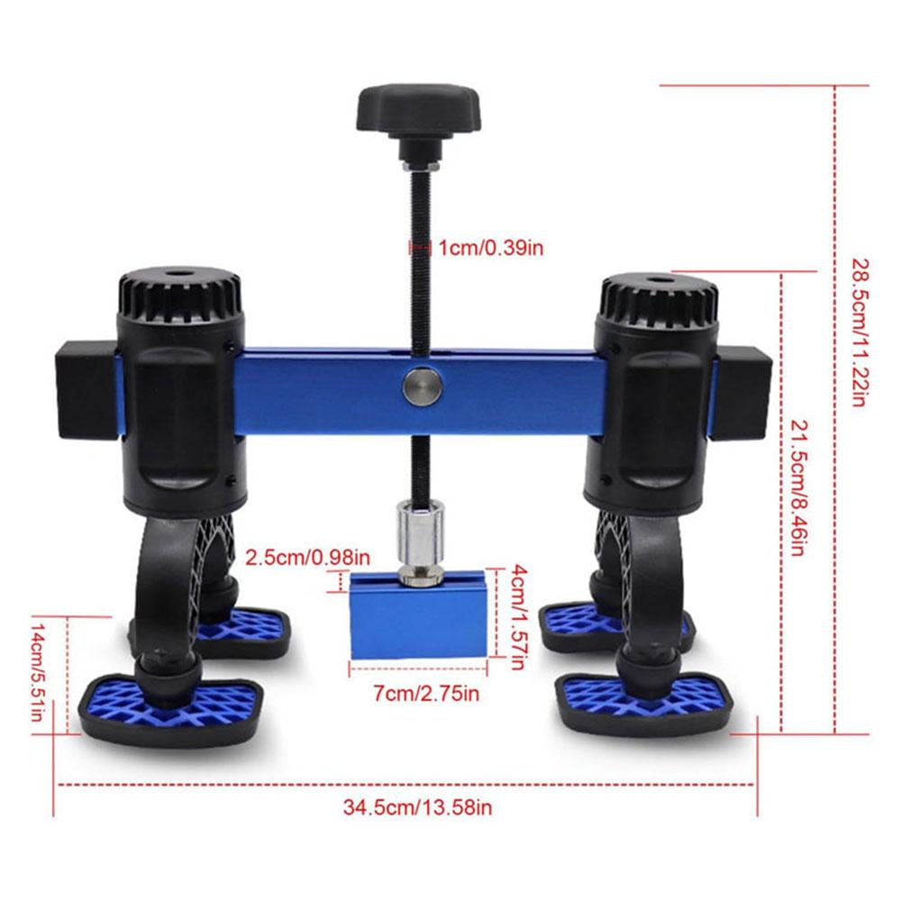 Neue Rotation Blechreparaturwerkzeuge für Autos Brückenabzieher DIY Lackfreie Ausbeulwerkzeuge für Autokarosserie Große Dellen Hagelschäden Dellen