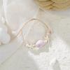 5pcs/set Elegant Multi-layer Imitation Pearl Bracelet Starfish Shell Turtle Pendant Bracelet Women's Summer Party Dating Jewelry