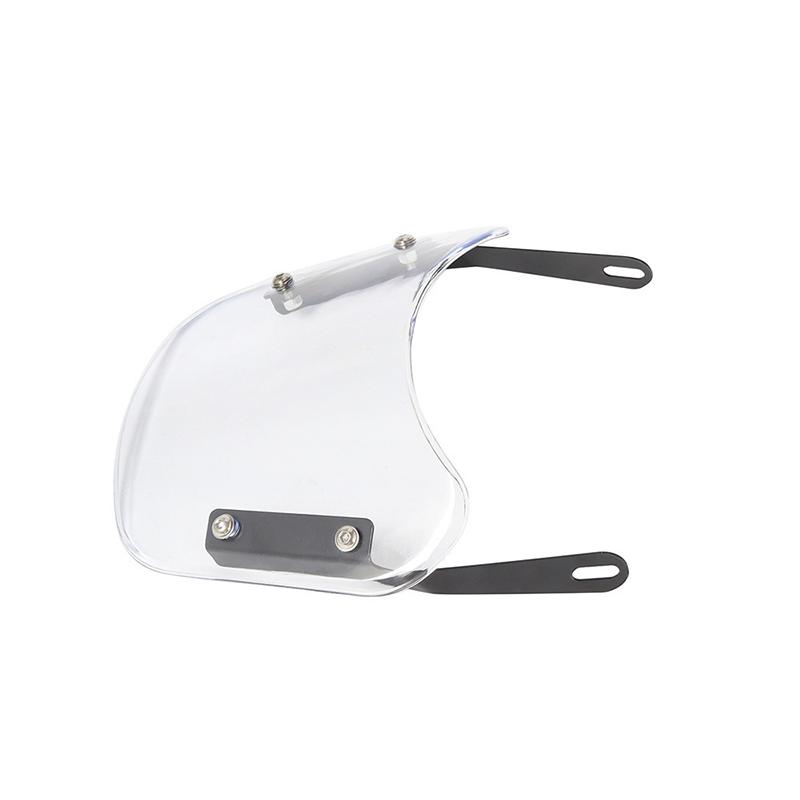 Motorcycle Headlight Windshield Wind Deflector Windscreen Universal For The Most Models