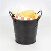 Mini Black Metal Fries & Ice Bucket