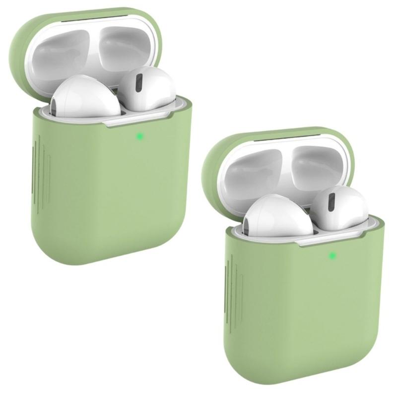 Not Drop Soft Protective Cover Flexible Skin Tight Fit Easy Installation Shock Absorbing Earbud Covers for Earbud 1/2