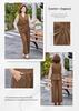 Mother's Plus Size Spring 2026 Two-Piece Set: Short Shirt with Spliced Long Sleeves for Middle-Aged and Elderly Women’s Elegant Style.