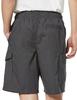 Amazon Essentials Men's Cargo Shorts with Elastic Waist, Dark Gray, Size M