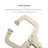 C-Type Large-Mouth Multifunctional Clamping Pliers Tool for Woodworking and Steel Pipe Fixing