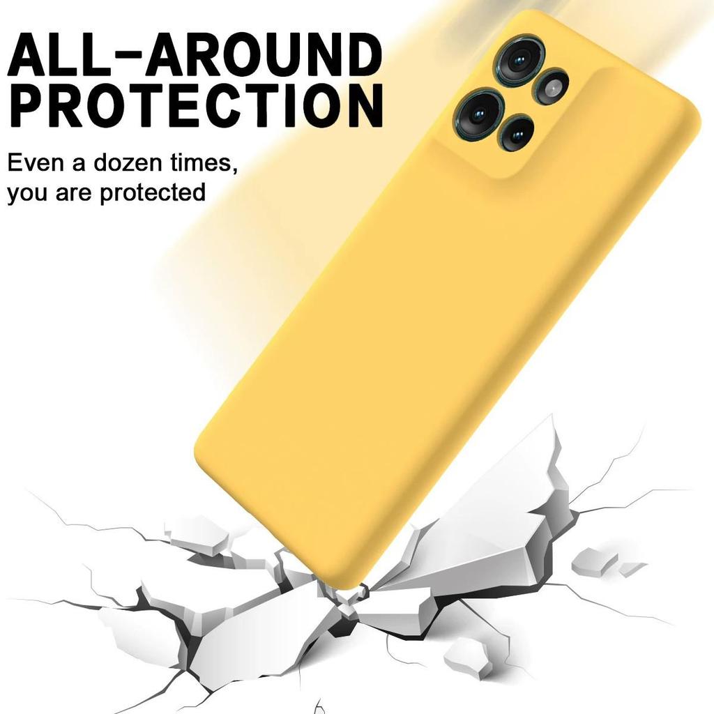 Custodia in Silicone Liquido per Telefono Motorola Edge70 Pro & 60/60S