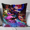 Mononoke Kusuriuri Pillow Case Fashion Square Pillowcase Bedroom Sofa Room Ins Decoration Leisure