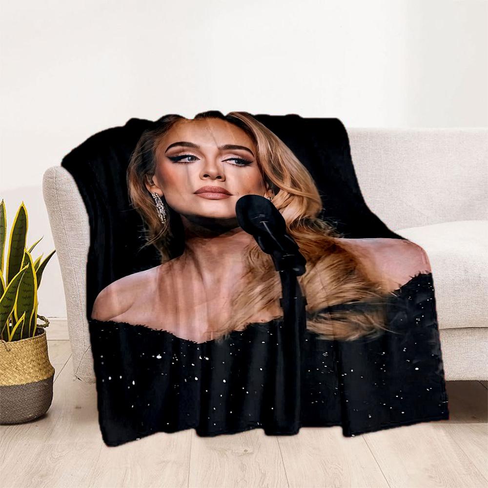 Adele Blankets are suitable for living rooms,making them an ideal choice for outdoor travel and gifts.