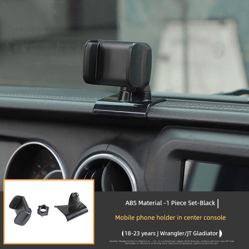 18 Models Wrangler Restoration Metal Walkie-Talkie JL Wrangler Multifunctional Water Cup Bracket Car Phone Holder
