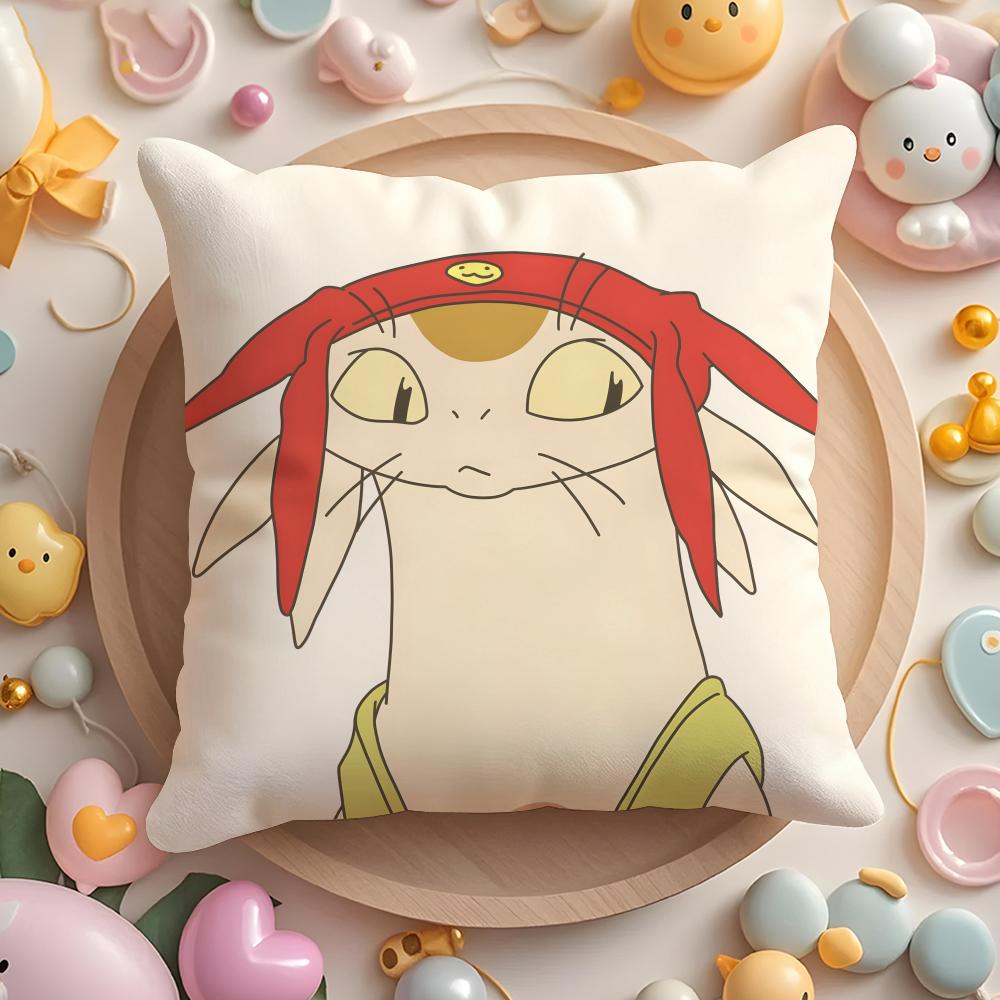 S-Space Anime D-Dandy Cushion Cover Home & Car Multi-Scene Pillow Cover - Reversible, Soft & Durable for Daily Use