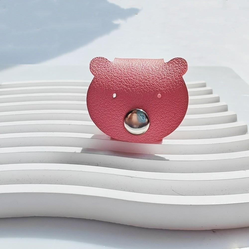 Durable Leather Cable Ties Elastic Tie Soft Cable Organizer Cute Reusable Cord Clip Data Cable Storage