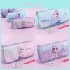 Frozen Princess School Pen Pouch For Girls With Durable Polyester And Storage Compartment