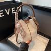 2026 New Commuter Retro Bag for Women, Fashiable Versatile Handbag, Single Shoulder Woven Bucket Bag, Niche Style