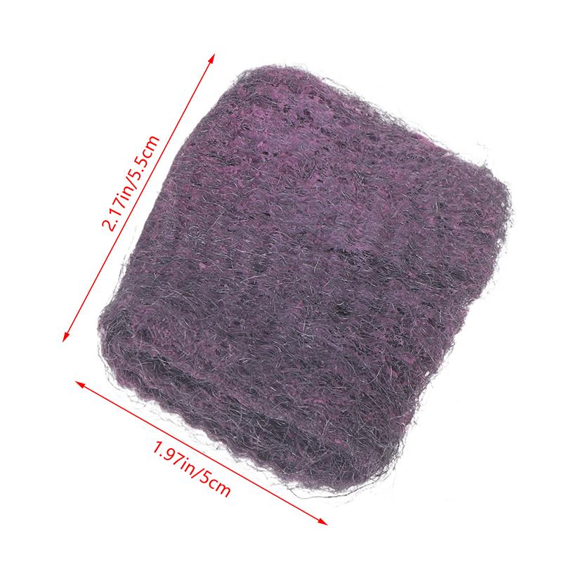 10Pcs Steel Wool Pads Rich Foam Utensil Cleaning Scrubber Scouring Pads Reusable Pre-Soaped Pad For Household Kitchen Cleaning