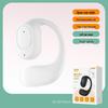 Wireless Bone Conduction Ear-hook Bluetooth Earphones: Sports Noise Cancelling, Long Battery Life, Compatible with Apple & Huawei