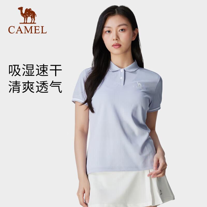 CAMEL 2024 Quick-Dry Breathable Sports Polo Shirt L
