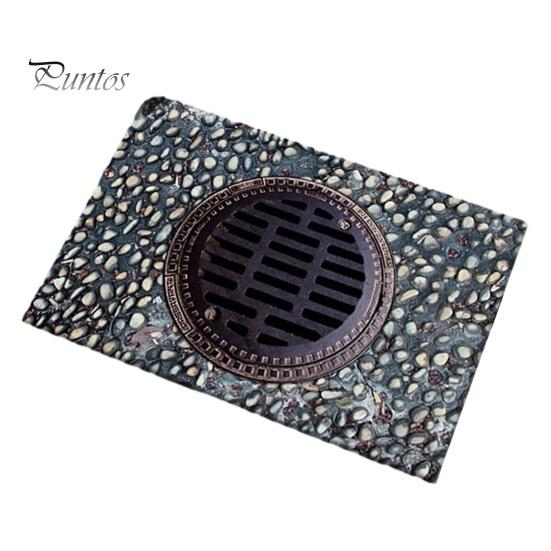 Living Room Floor Mat 3D Optical Illusion Non-Slip Vision Rug Realistic Carpet Polyester for Bedroom Bathroom Hallway Easy Care Decorative