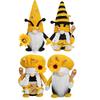 Bees Gnome Soft Plush Toy Handmade Spring Bees Elves Decoration Festive Gifts