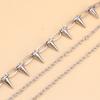Hip-hop Punk Metal Rivets Pants Chain Multi-layer Waist Chain Dress Up Pants Hundred For Men Women Waist Chain Jewelry