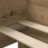 Bed Frame with Headboard Artisan Oak 80 x 200 cm