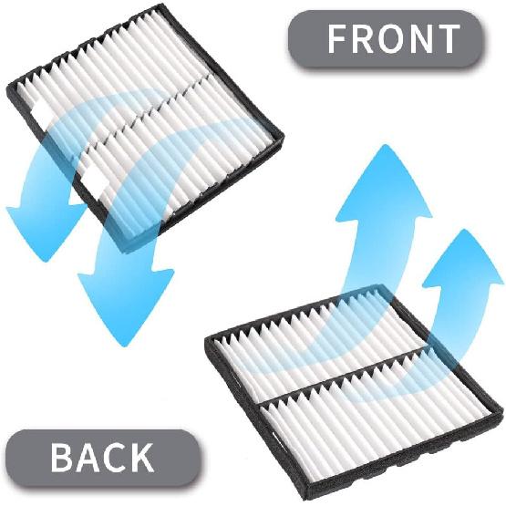 Cabin Air Filter Retrofit Kit Fits For Chevy Silverado Suburban Tahoe Avalanche/GMC Sierra Yukon/Cadillac Escalade Replaces 259-200, 22759203,