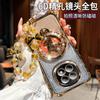 2026 New Year's model is suitable for Redmi note15 mobile phone case note14Pro + money soon rotating gyro bracket