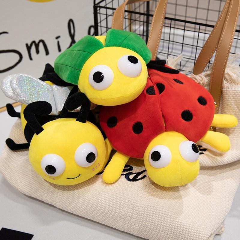 Plush Insect Toy Collection With Soft Pp Cotton For Children Comfort And Play