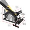 Upgraded Angle Grinder Stand Fixed Grinder Holder Sliding Handle Bracket Adjustable Angle Grinder Machine Base
