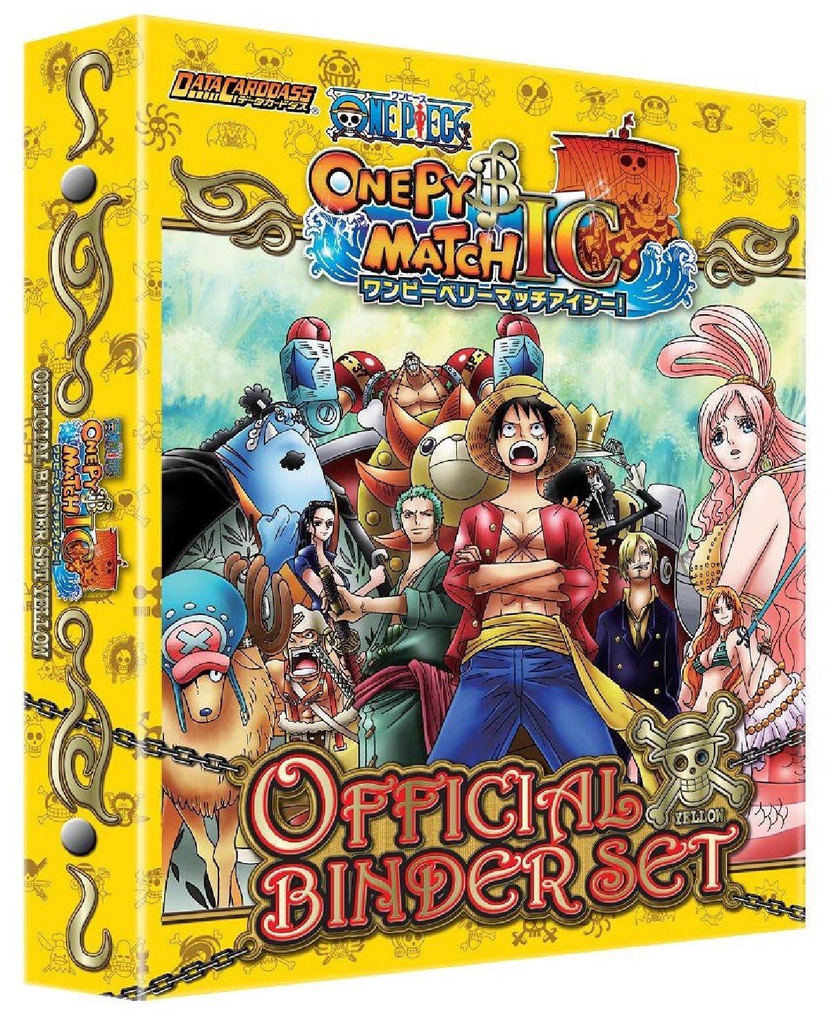 

ONE PIECE One Piece Berry Match IC Официальный набор биндеров ЖЕЛТЫЙ