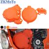 Motocross Clutch Guard Engine Ignition Protector Water Pump Cover For HENGJIAN HJMOTO Z300 HJZ300 Enduro Dirt Bike Refit Parts