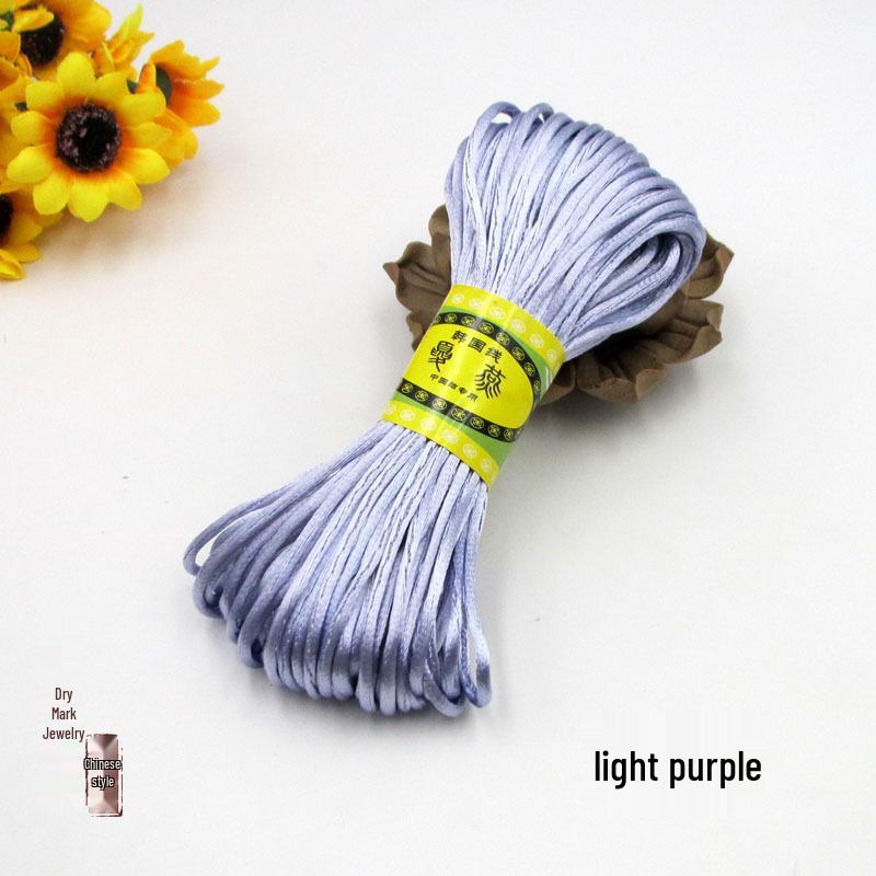 Jade Thread No. 5 DIY Woven Jewelry Cord for Chinese Knot Making
