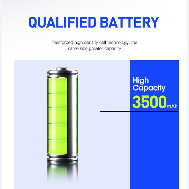 Batería de repuesto para teléfono NOHON iPhone 7 6 8 6S Plus SE 6Plus 7Plus 8Plus Batería de alta capacidad