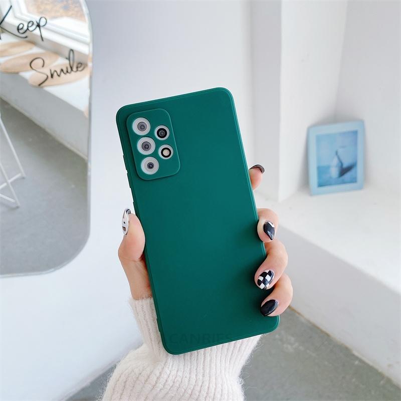 

A 52 32 72 33 53 73 Liquid Silicone Case For Samsung Galaxy A32 A52 A72 A13 A23 A33 A53 A73 4g 5g A51 A71 Matte Soft Cover A52s A13 4G