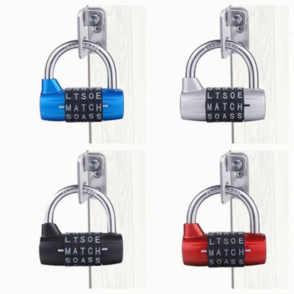 Security 5 Letter Combination Padlock Changeable Travel  Password Lock Code Password Lock  Toolbox