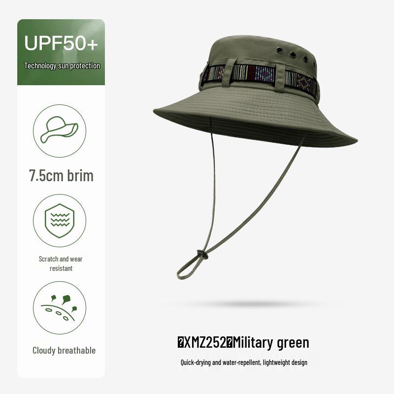 Unisex UV-Protection Quick-Dry Outdoor Fishing & Hiking Hat - XMZ252