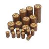 Wood Grain Pattern 1x1 Smooth Bricks Part MOC Tile Round 2x2 With Tree Stump Assembly Building Blocks Compatible 14769 98138 Toy