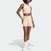 adidas Originals Essential Solid Logo Round Neck Short Vest Women Tops Magic-Beige IR5996
