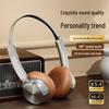 Retro Over-Ear Wireless Bluetooth Headphones with Long Battery Life