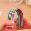 5Pcs Soft Pencil Fold Constantly Cute Pencil Primary School Students Safety Stationery Creative Prizes Gifts Small Gifts Curved Pen