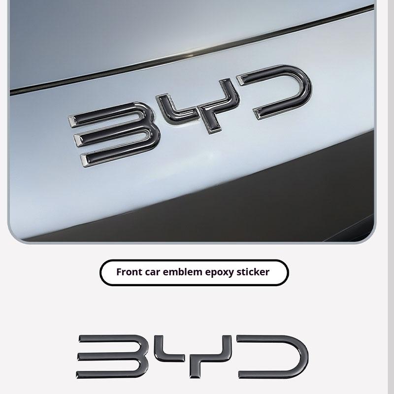 Dla BYD Sealion 05EV 06ev Dmi Seal 05 06 07 DIM 06EV/GT Samochód Przedni Znak Emblemat Naklejka Żywiczna Modyfikacja Czarny Wojownik Odznaka Samochodowa