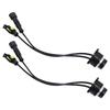 1 Pair D2S D4S HID Ballast AMP Wire Harness Adapter Holder Socket Plug Connector